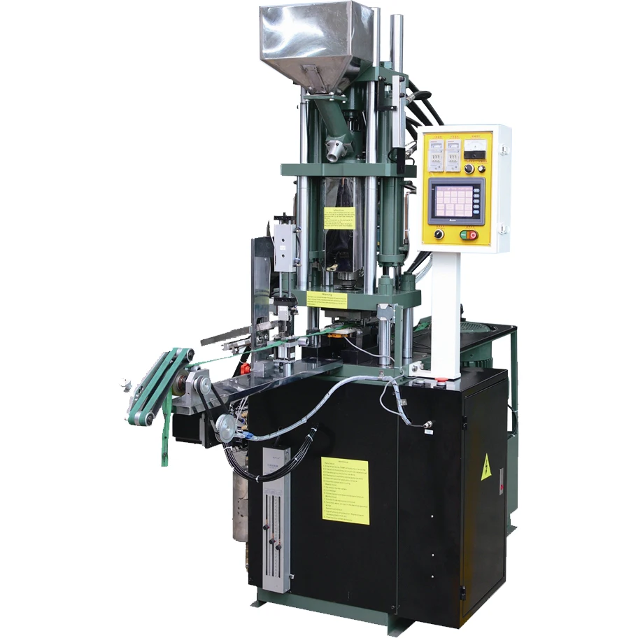 Manual Pin Box Injection Molding Plastic Zipper Making Machine