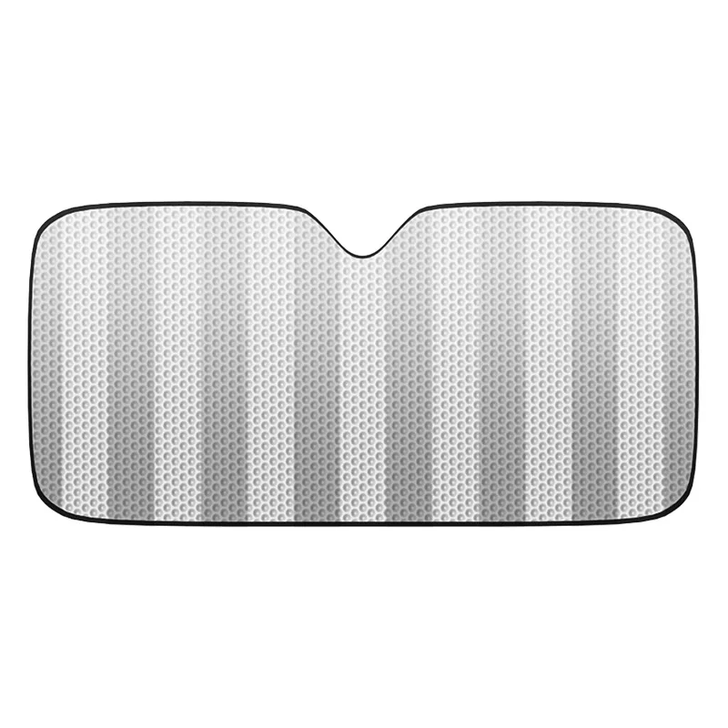 Custom EPE Foam Sun Shade Foldable Tyvek Car Front Window Sunshades Polyester Car Windshield Sunshade
