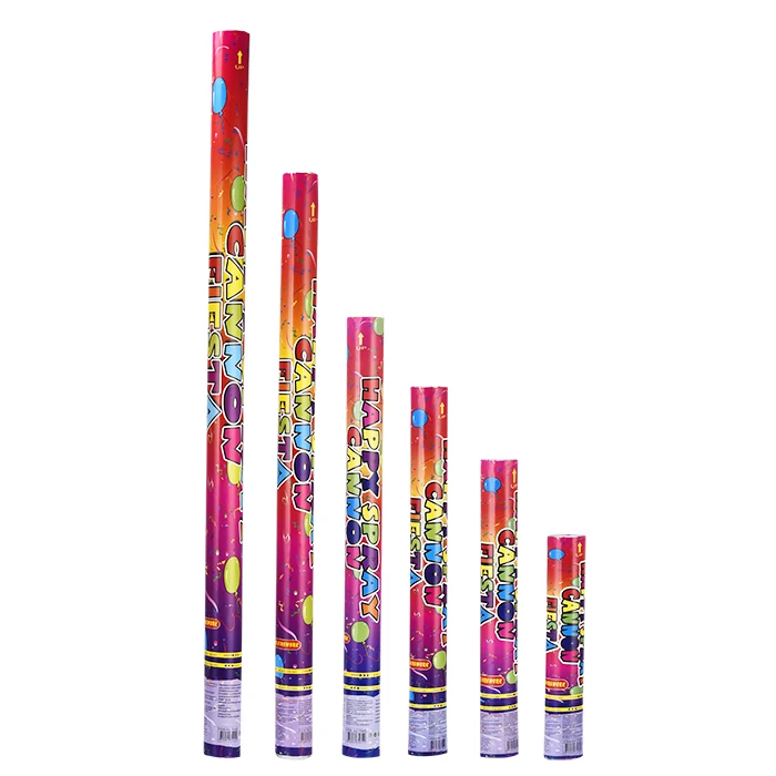 Handheld Compressed Confetti Shooter Party Popper Tube Cannon