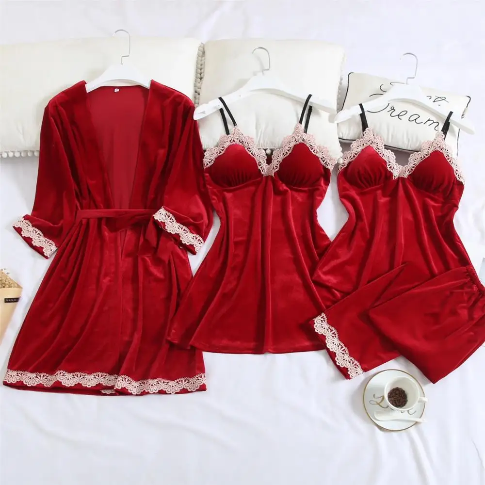 Custom Luxury Women nightgown Designer Plus Size Fashion Silk Sexy Short Pajamas Set Night Dresses for Woman