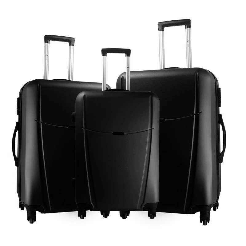 Export to Denmark Great Quality 100% ABS Luggage case travel Bag Trolley Suitcase Double wheels Spinner Luggage 2021 For men