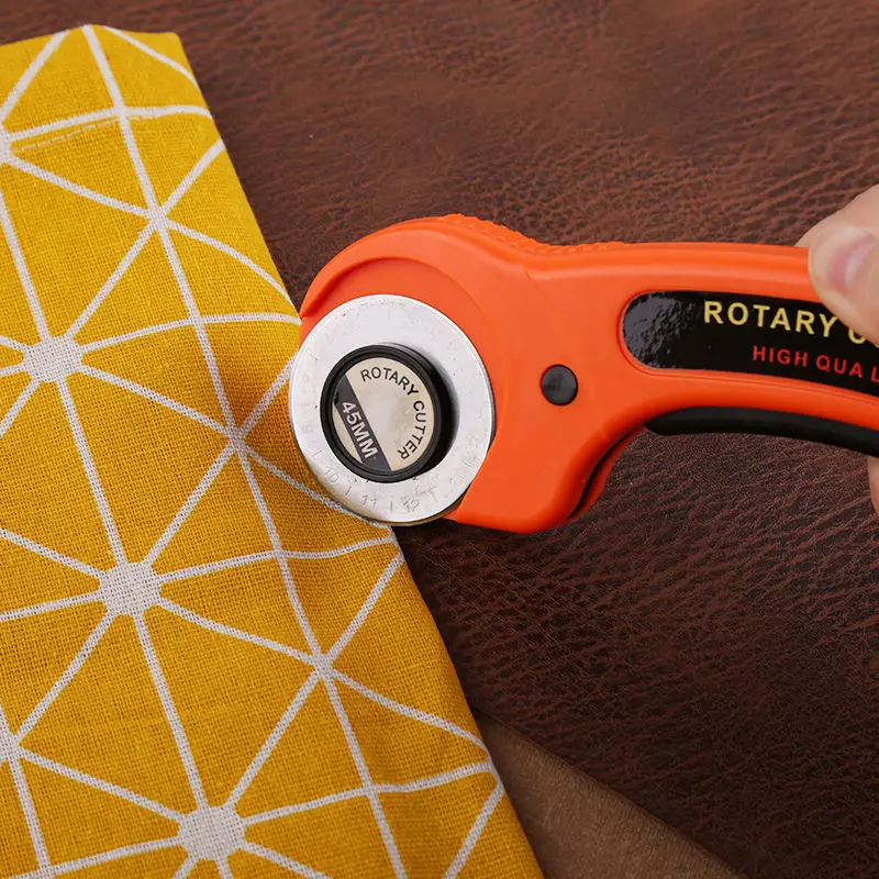 Rts 45 мм Вращающийся резак для ткани круговое стегание лоскутное одеяло кожевенное ремесло режущий инструмент вращающийся