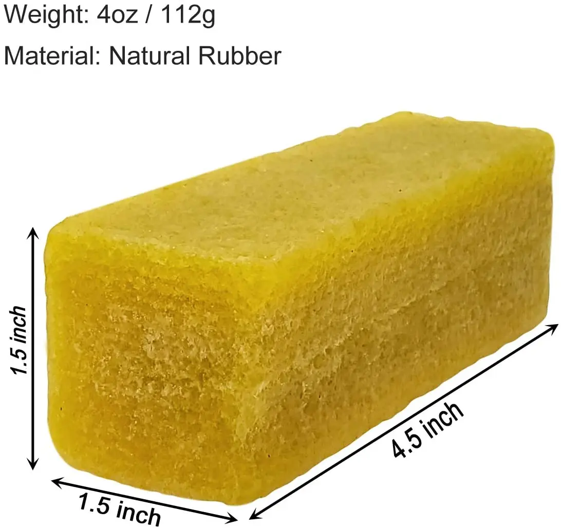 4.5*1.5*1.5 inch Cleaning Rubber Eraser Stick for Sandpaper and Sanding Blelt