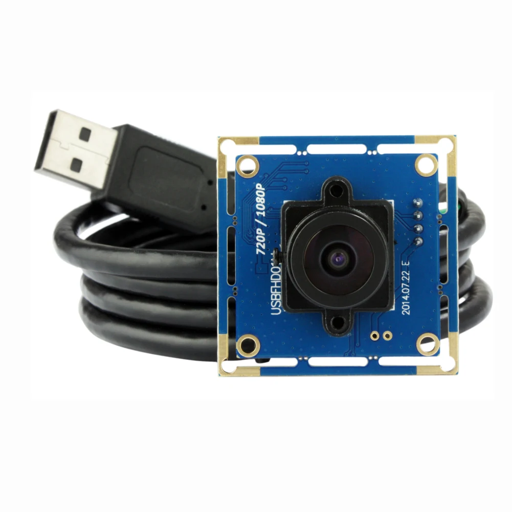 ELP 1080P High Speed 30fps 60fps 120fps 2MP Web Cam M12 Lens OV2710 Mini USB Camera Module For ATM, Robotics, Attendance Machine