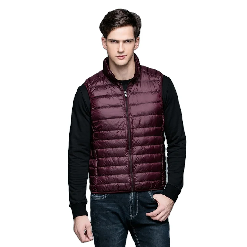 Wholesale bubble men women down jacket vest