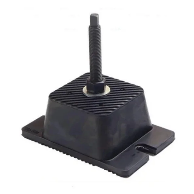 Floor standing isolators, shock absorbers, chloroprene rubber customized rubber and metal formed shock-absorbing feet