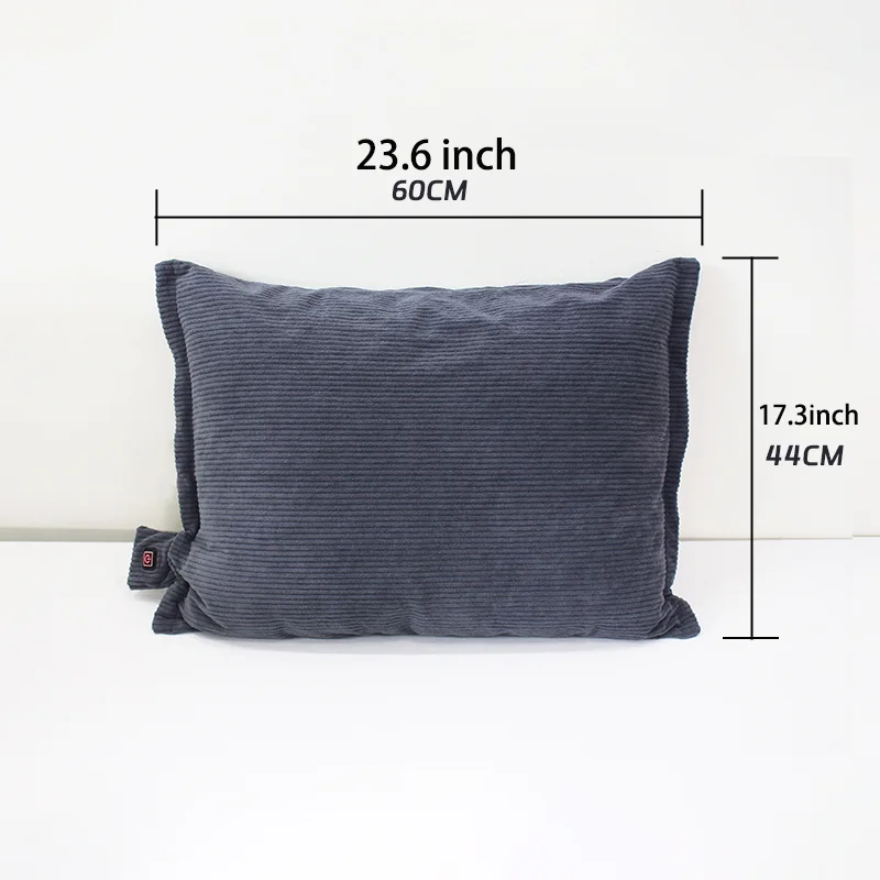 Graphene Fast Heating Wireless Film Smart Battery Powered Filling Lightweight Removable Cover Heated Pillow