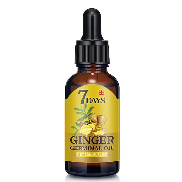 Оптовая продажа имбирное масло 30 мл 7 дней эфирное для роста волос лечения выпадения