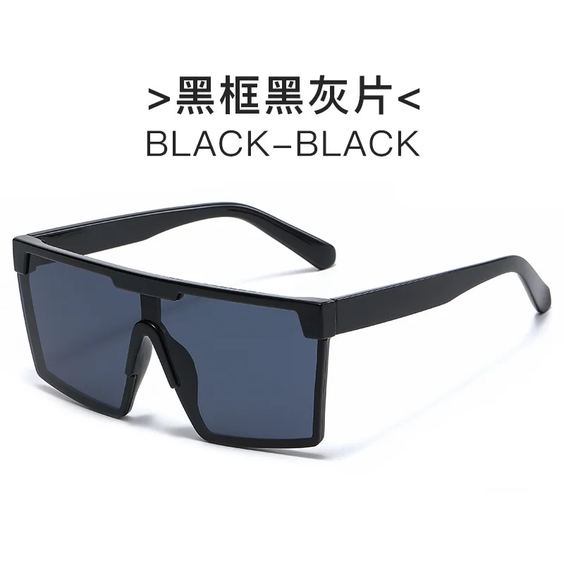 Oversized Designer Sunglasses Famous Brands UV 400 Protection One Piece Sunglasses Women