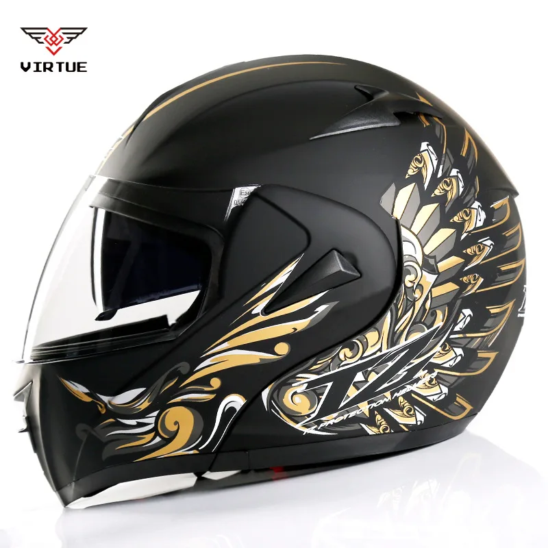 hot sale custom DOT helmet men and women motorcycle double mirror cross-country helmets full face multi-color motorcycle helmets
