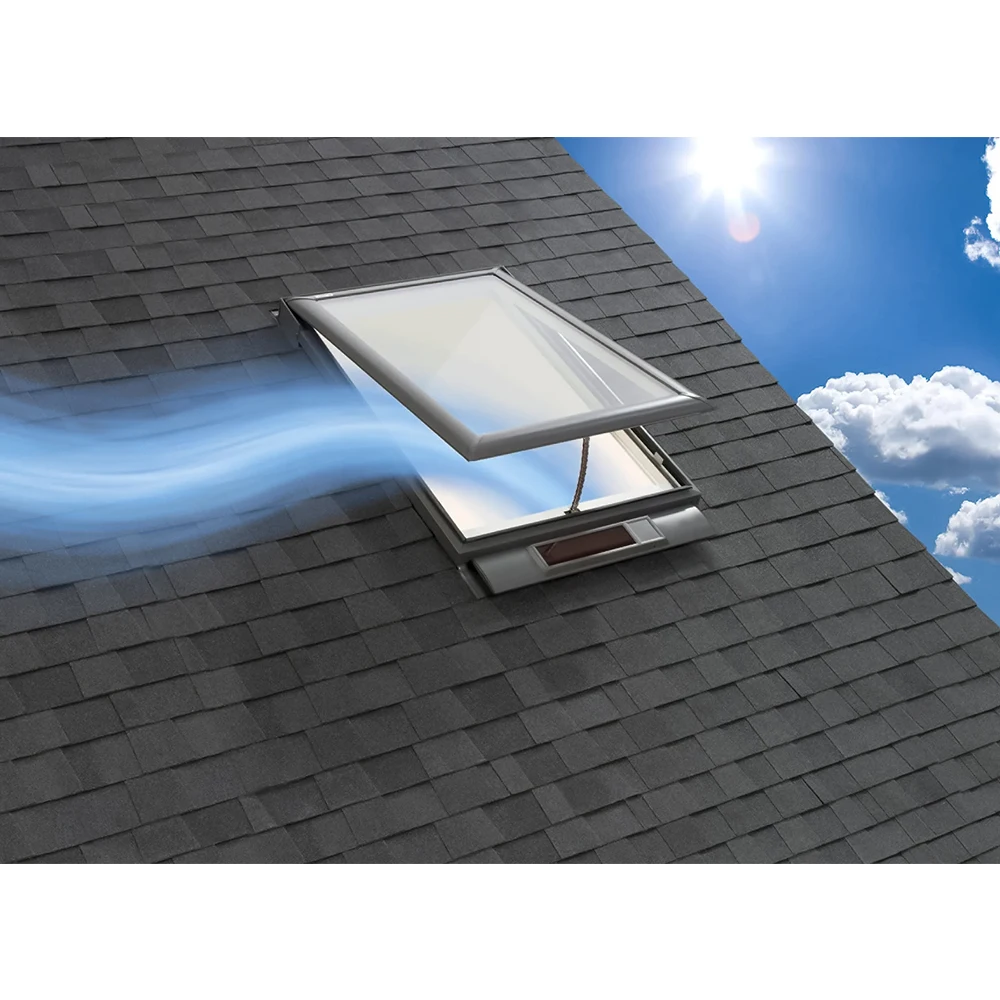 Smart upper suspended skylight house opened roof window
