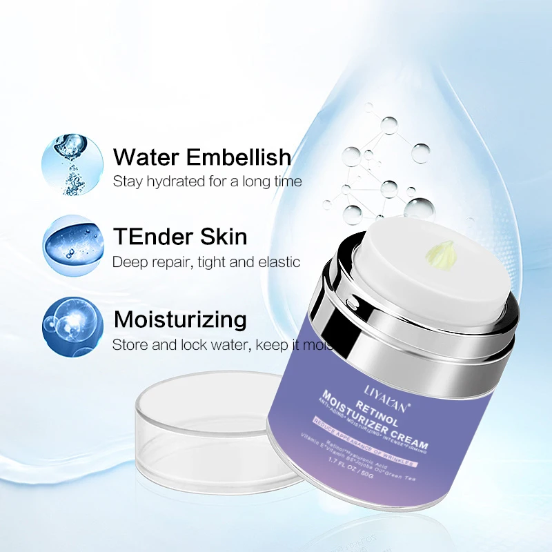 Private Label Anti Aging Anti-Wrinkle Facecream Skin Care Natural Vitamin A Moisturizing Whitening Face Cream