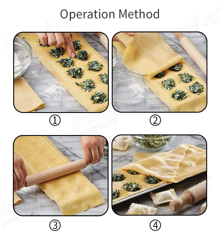 12 Square Holes Aluminum Dumpling Empanada Press Maker With Mini Rolling Pin For Cooking Diy Accessories