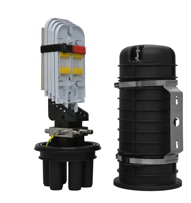 Dome Fiber Optic Splice Closure GJS03-M1AX-24~144C-SRZJ14-W20(GP1405)