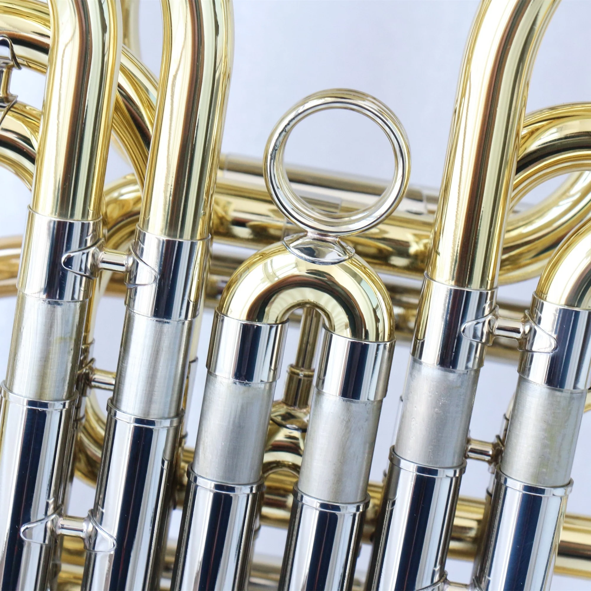 French Horn  Double Horn Chinese Brass Instrument Separated Bell French Horn OEM