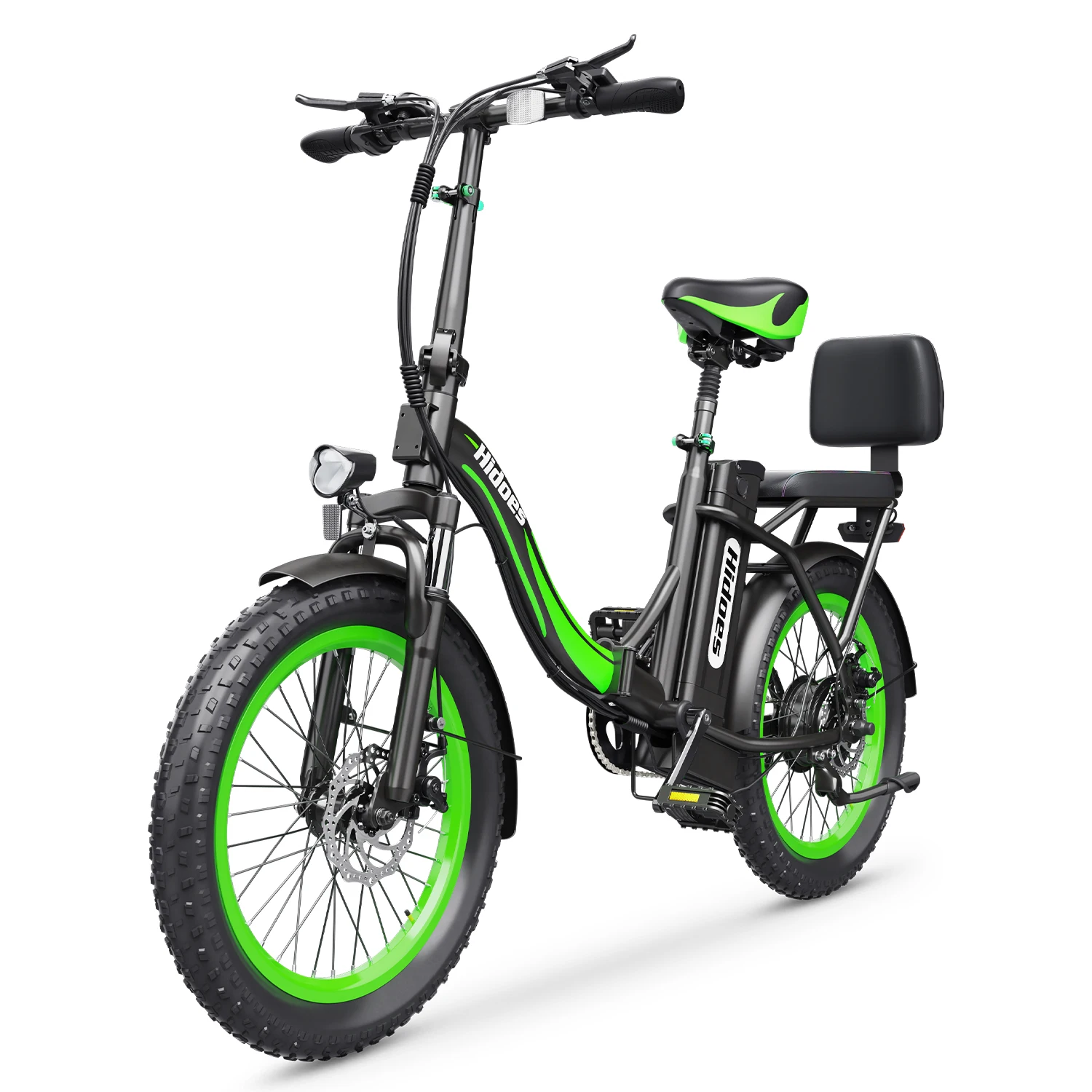 UK US EU Warehouse Hot Sale Mountain Fat Tire Hidoes C1 20inch Electric Bicycle E Bike velo electrique electric hybrid bike
