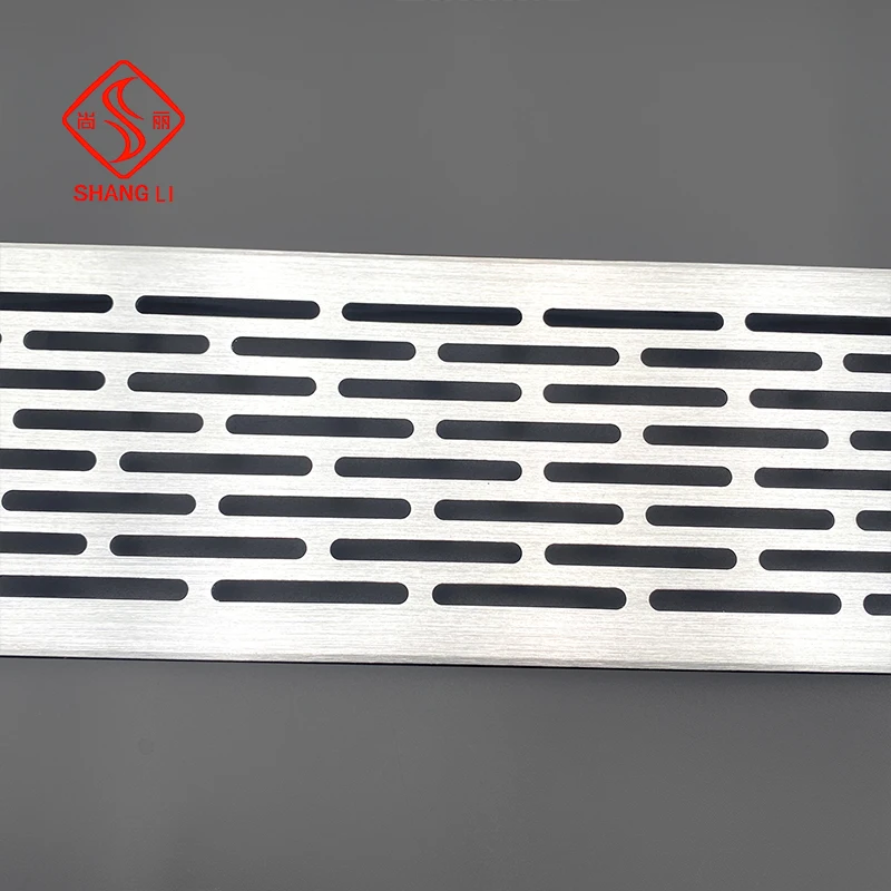 Shangli OEM / ODM Air Ventilation Hole Decoration Aluminium Alloy Return Fresh Air Vent Grills