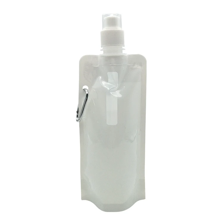 Hot Sale Food Grade BPA Free Foldable Colapsible Plastic  Drinking Water Bottle