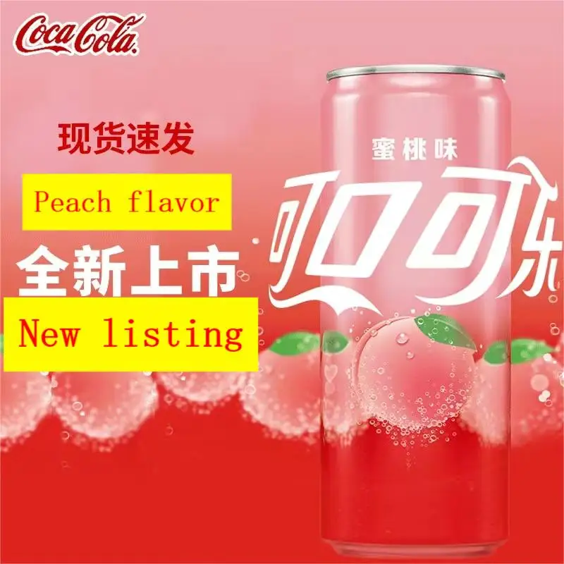 Cola 330 мл напиток с персиковым вкусом напитки