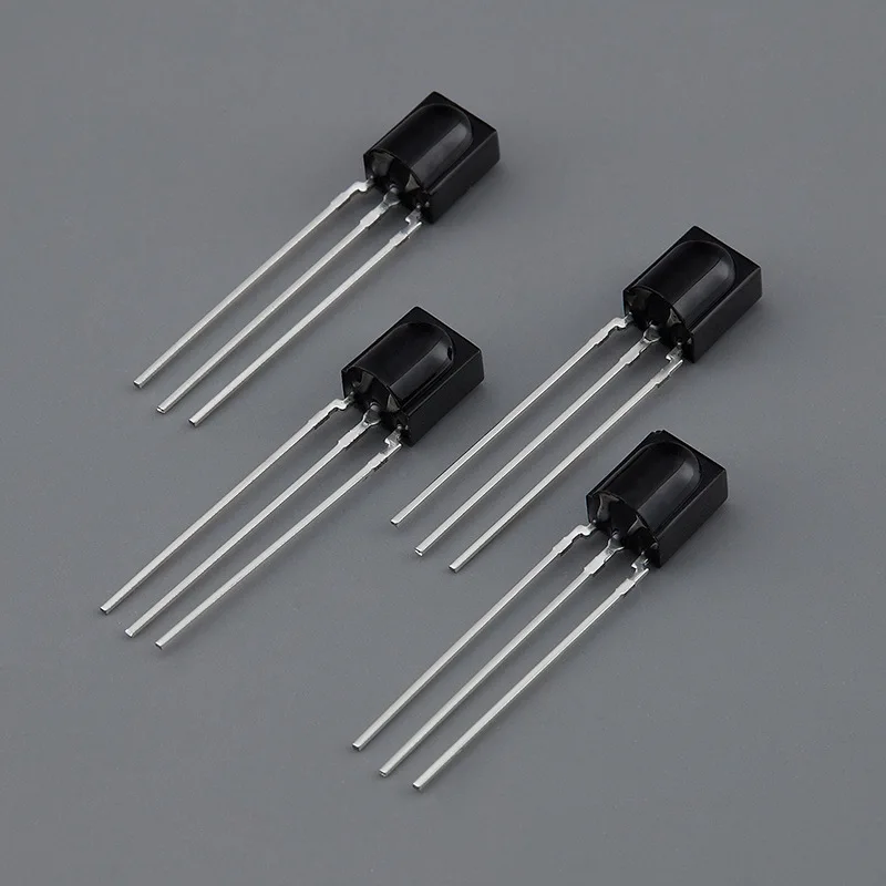 Direct-inserted ir infrared receiver SIP-3 infrared receiver 38KHZ infrared remote control receiver