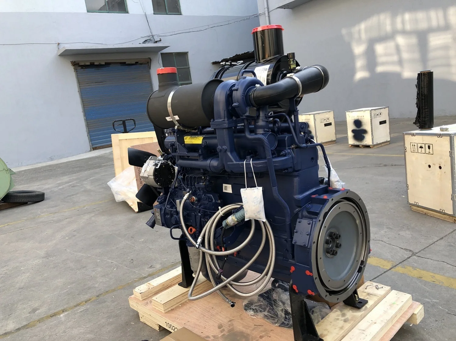 Оригинальный новый дизельный двигатель WP6G125E331 с водяным охлаждением 92 кВт 2300 об/мин Weichai