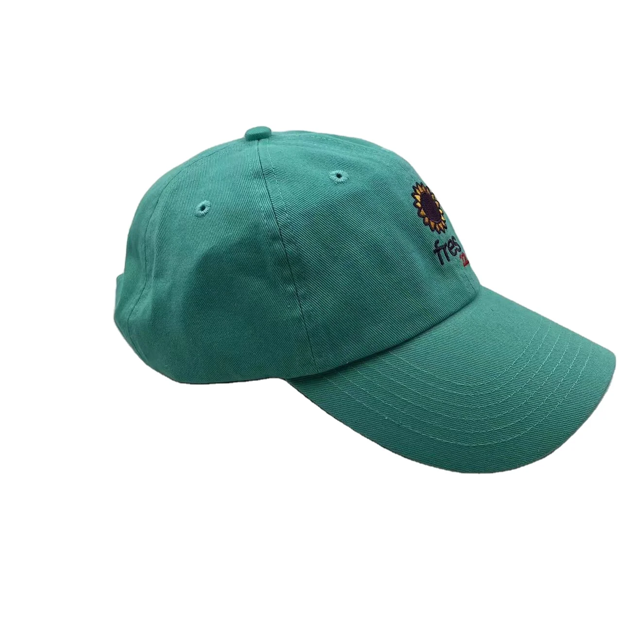 Custom gorras NY baseball cap 100% cotton embroidery washed sports caps promotional unconstructed dad hat cap