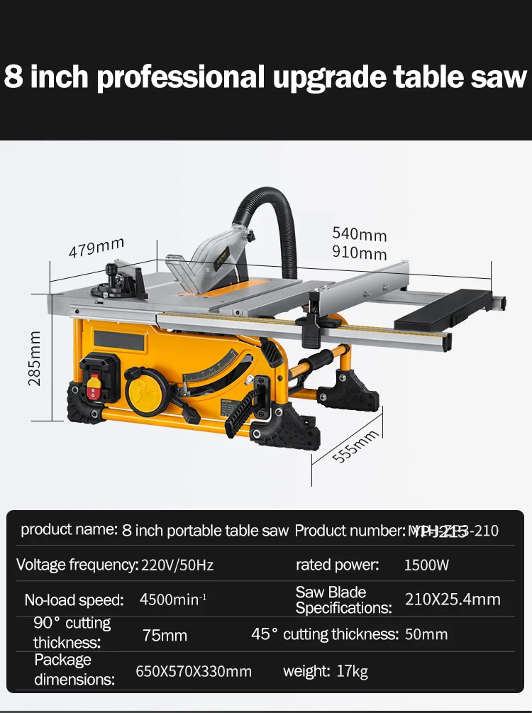 Professional Wood Cutting Machine Small Saw Machines Wood Cutting Wood Sawing Machine