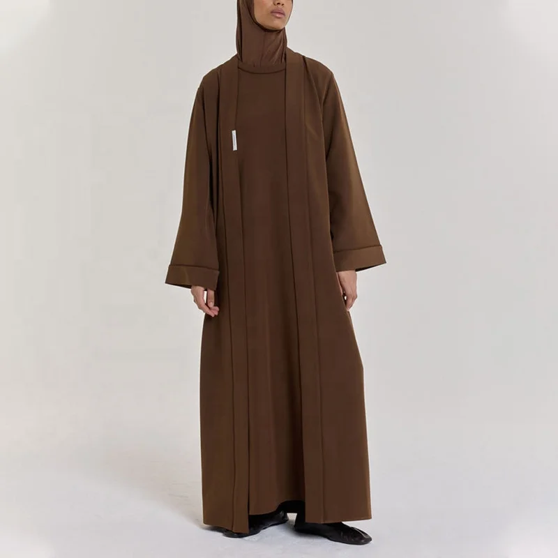 Fashion Design Islamic Clothing Hot Selling Women Abaya Muslim Maxi Dress Winter Coat Dubai Luxury Abaya For Ladies