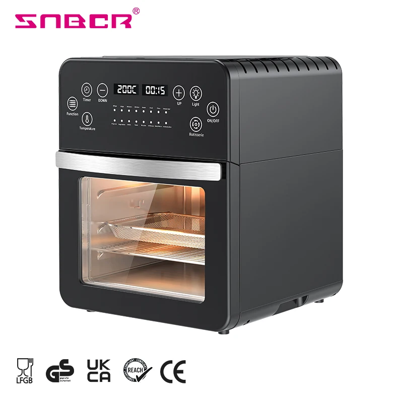 China supplier digital smart temperature control industrial 8l air frier fryer