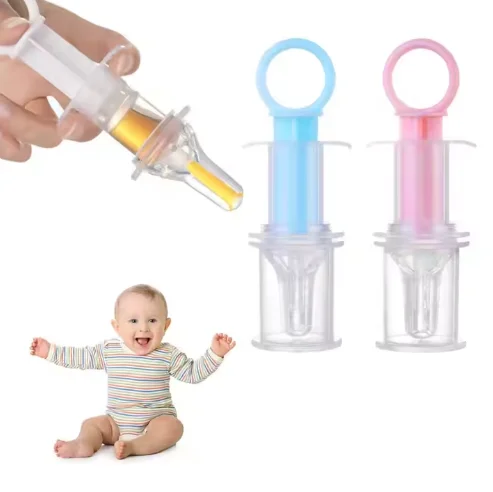 ODM Split Flow Anti Choking Design Infant Fruit Juice Feeder Silicone Baby Medicine Dispenser
