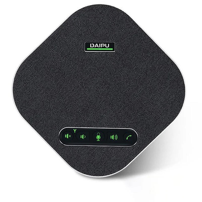 DAIPU Daisy Chain Conference Microphone USB BT Wireless speakerphone 360 degree Omnidirectional Pick Up speakerphones
