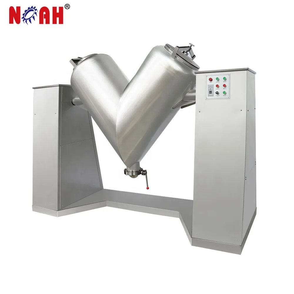 V-1500 bestsellings Fertilizer animal and plant nutrition granules mixing machine metal powder zinc oxide V-type mixer