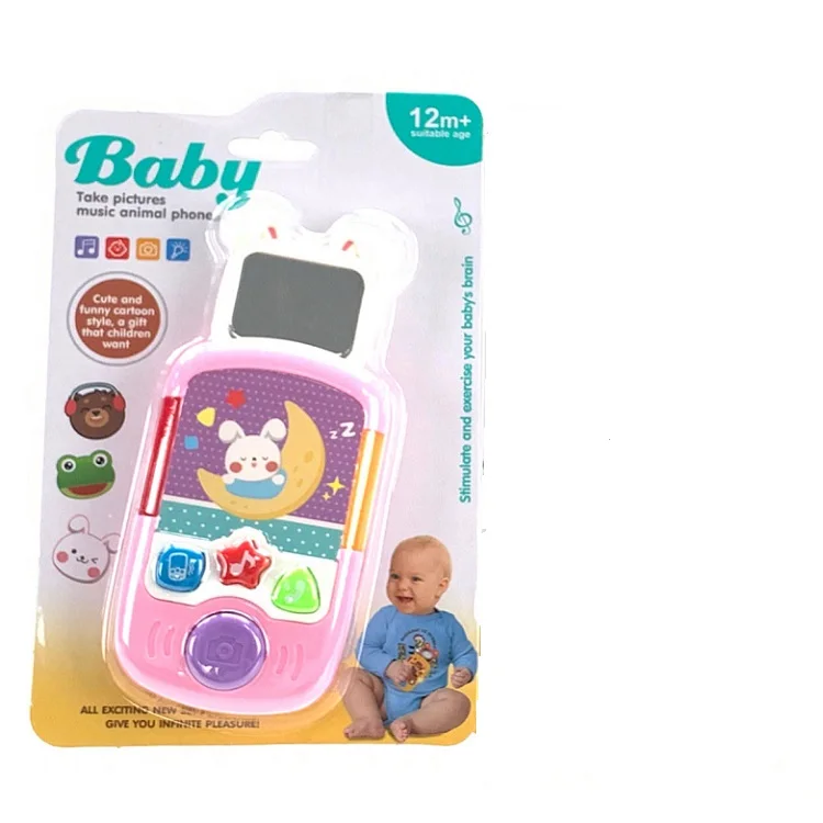 2 color mixed cartoon bear shape Window box AAAbattery*2 not included animal photo lighting music mobile phone toy