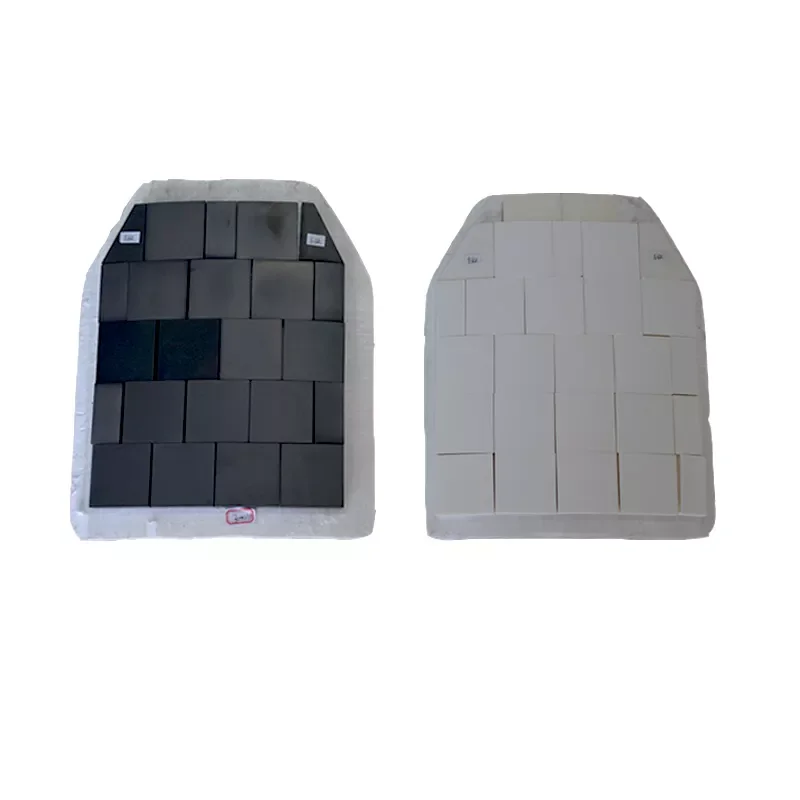 Factory Manufacture Silicon Carbide + PE Alumina Strike Face Plate Personal Protective Ceramic Insert Plate for Personal Protect