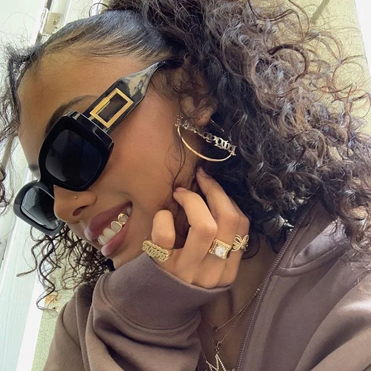 VE4377 New Model Small Square Acetate Sunglasses Designer Sunglasses Famous Brands 2022