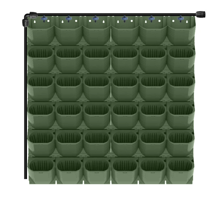 Smart Garden Green House Automatic Irrigation System Wall Stands Strong Vertical Hanging Planter Flower Pot Self Watering