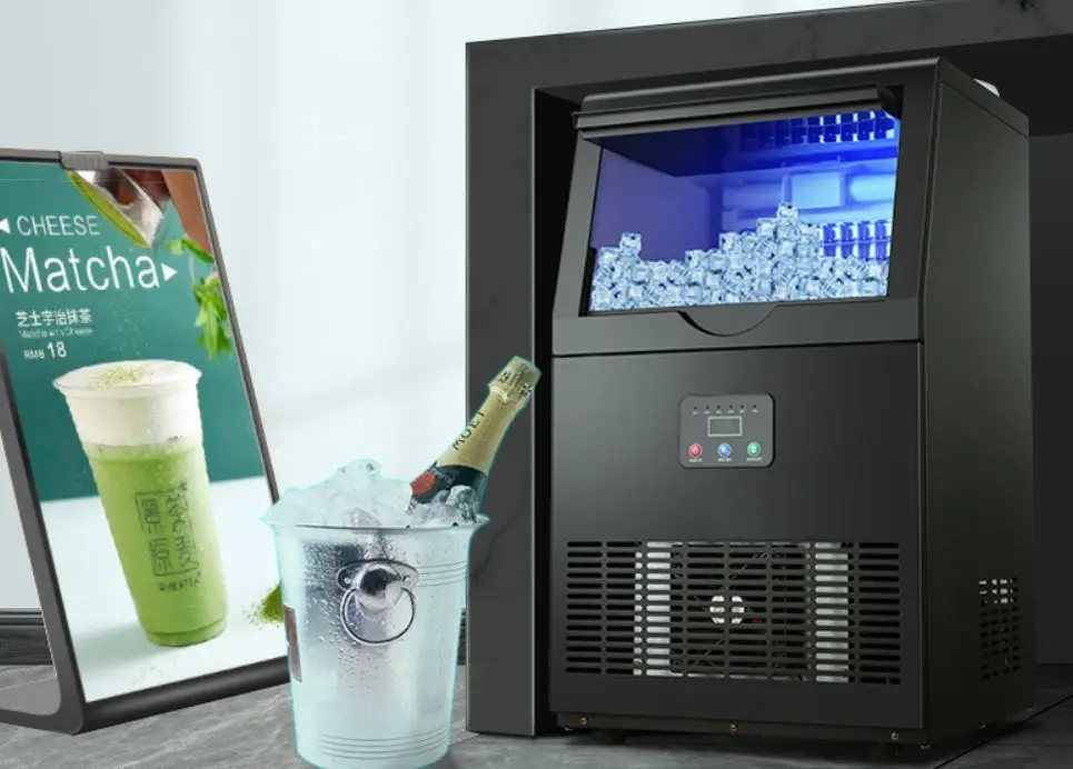 1 3 5 Ton 1000kg 500kg Industrial Commercial Ice Cube Freezer Making Maker Makers Machine