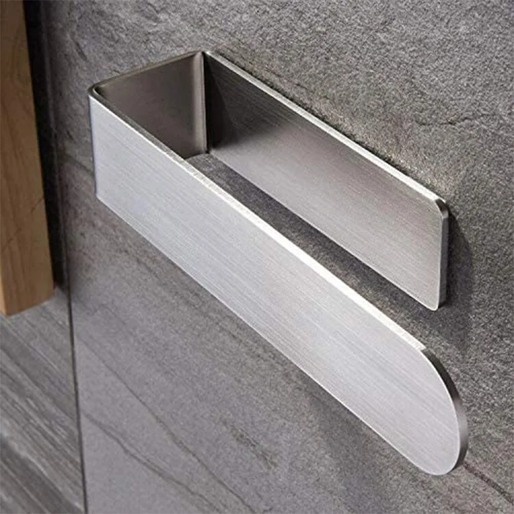 Home Stainless Steel Towel Rack Bathroom Towel Shelf Holder Bathroom Accessories Wall Mount Modern
