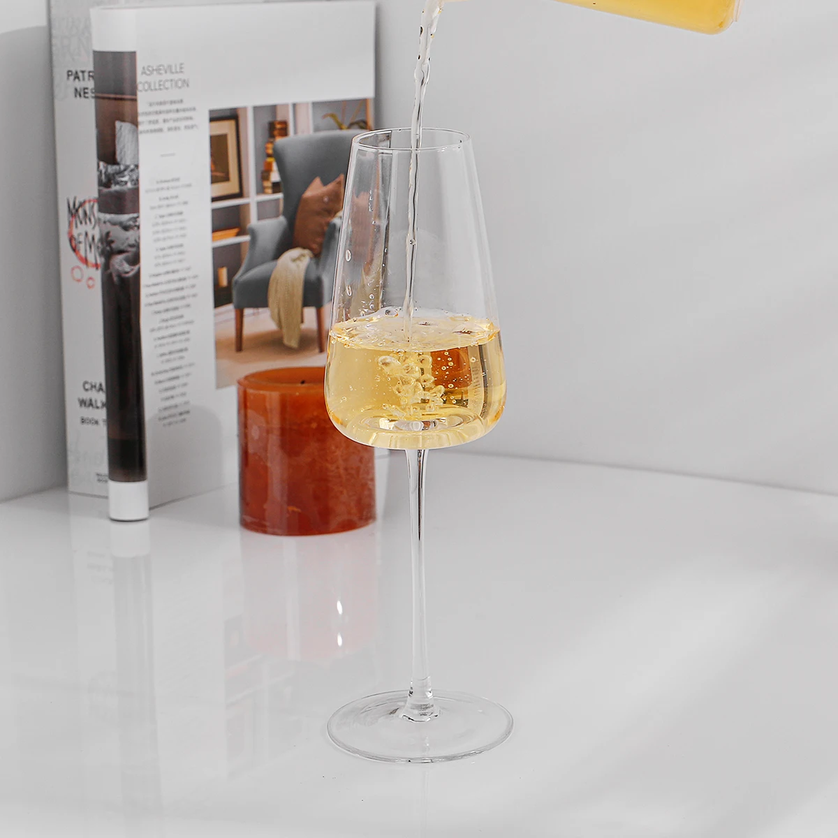 Top Selling Sellers Wholesale Unique Drink Ware Glass Vintage Red White Wine Goblet Cups Gin Glassware Glasses Glass Set