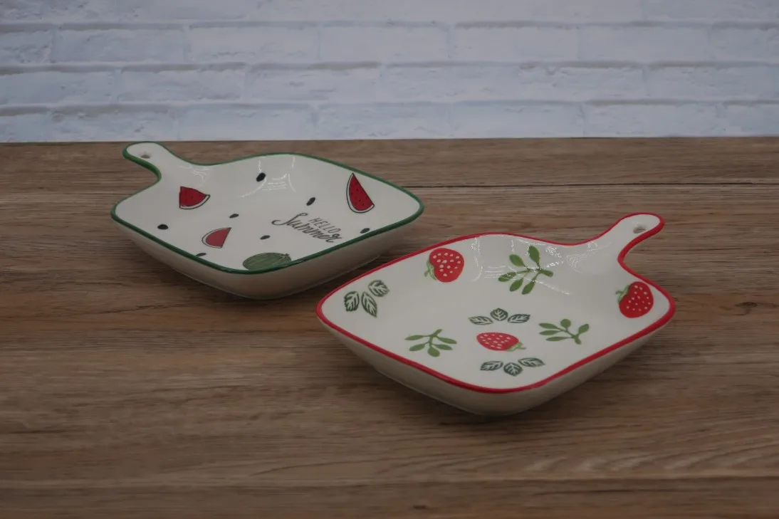 Factory Manufacture Various wholesale ceramic plate square ceramic plates