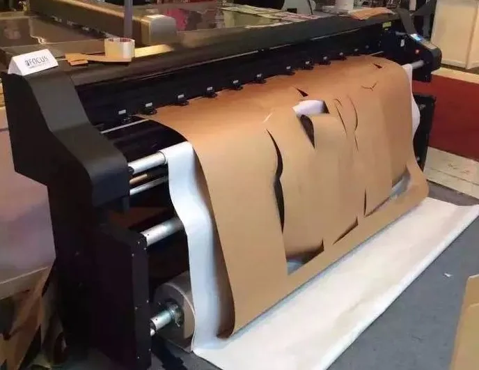 Apparel Garment Inkjet Plotter Cutter Garment Machine Kraft Paper Inkjet Cutter