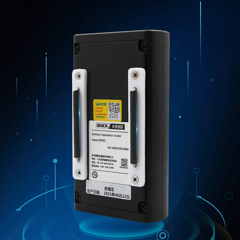 Precision surface impedance tester pocket design esd protection equipment 499D from Quick