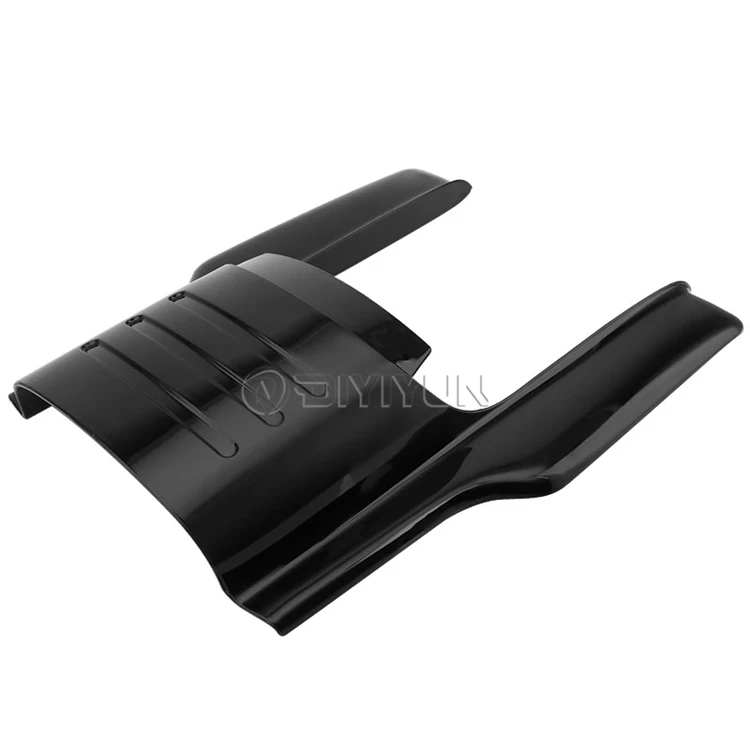 Motorcycle Black Stretched Rear Fender Mudguard Extension For Harley Touring road King glide street 1996-2008
