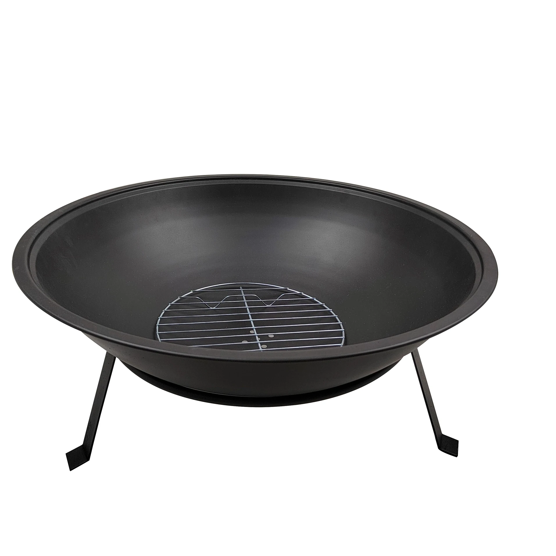 Portable Heater Charcoal Log Wood Burner Outdoor Fire Pits Bowl for Camping BBQ