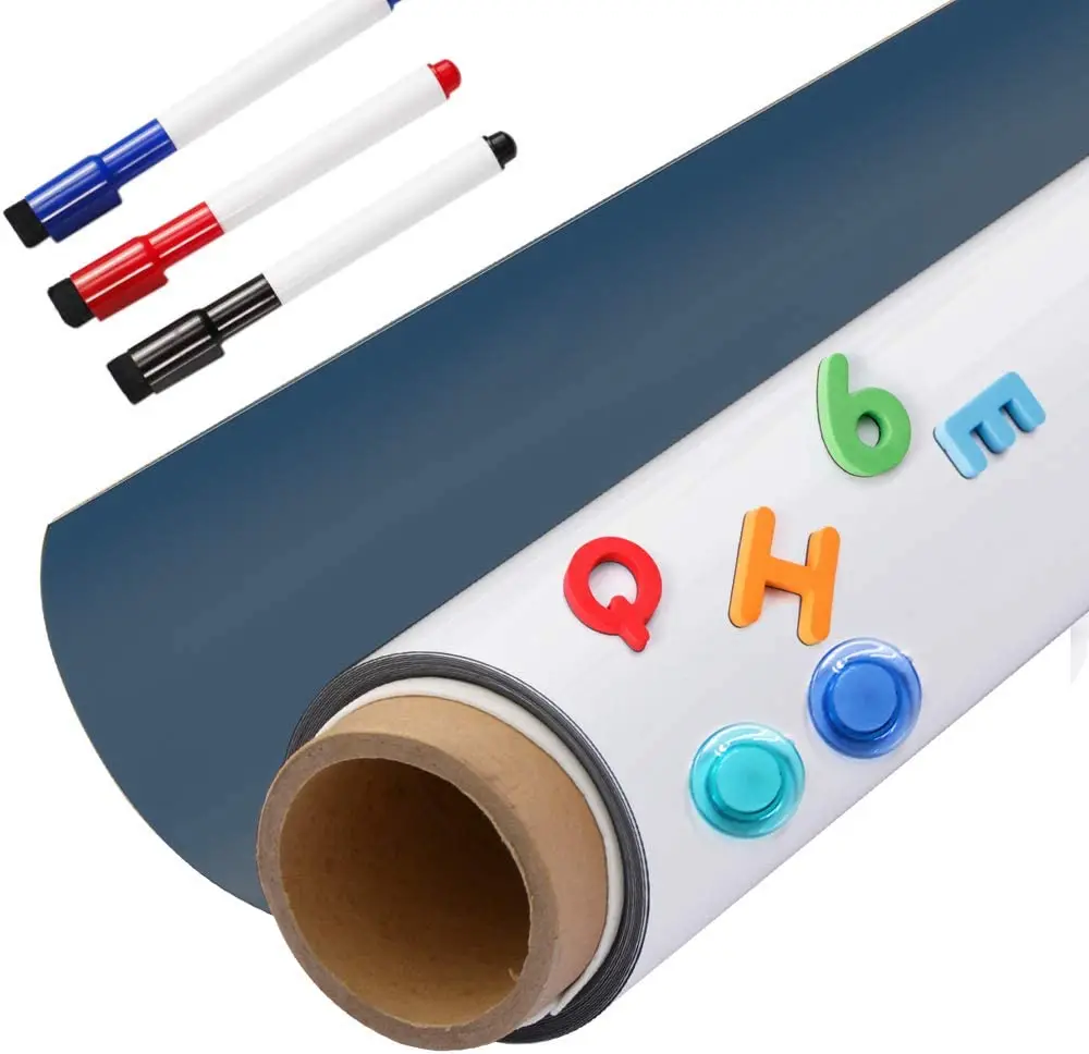Гибкие самоклеящиеся перезаписываемые гибкие железные листы для сухого стирания магнитная доска для стен