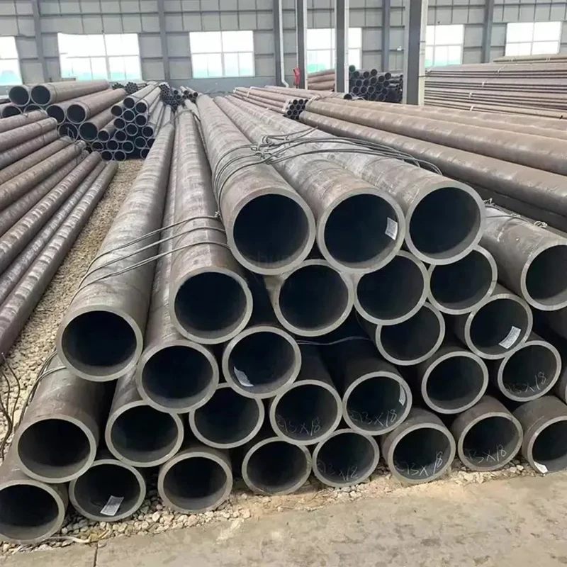 Factory Price 63mm 34mm Low Carbon Round Carbon Steel Pipe Hot Rolled ASTM Carbon Seamless Steel Pipe