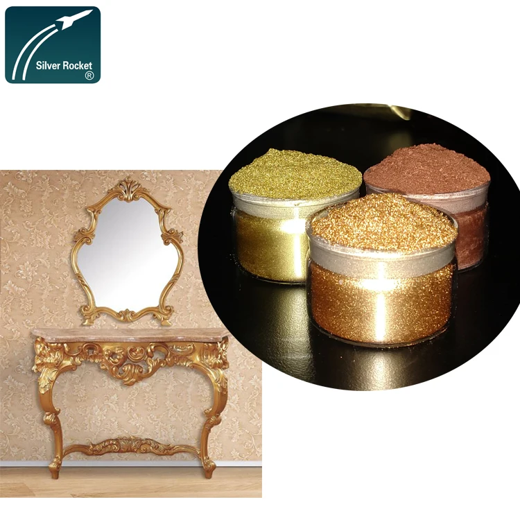 decorative coatings use gold powder bronze powder for furniture paint