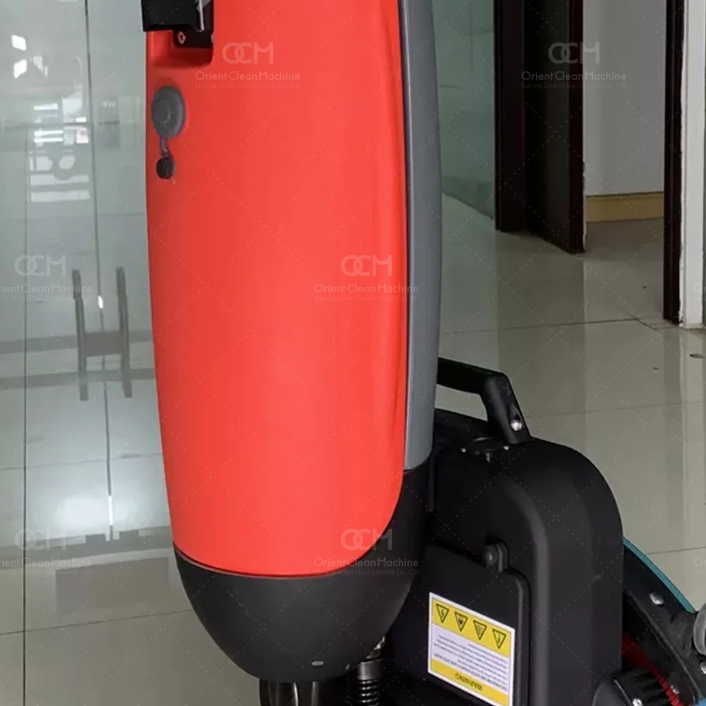OCM-GB380A marble floor cleaning scrubbing machine walk behind scrubber machine concrete scrubbing machine
