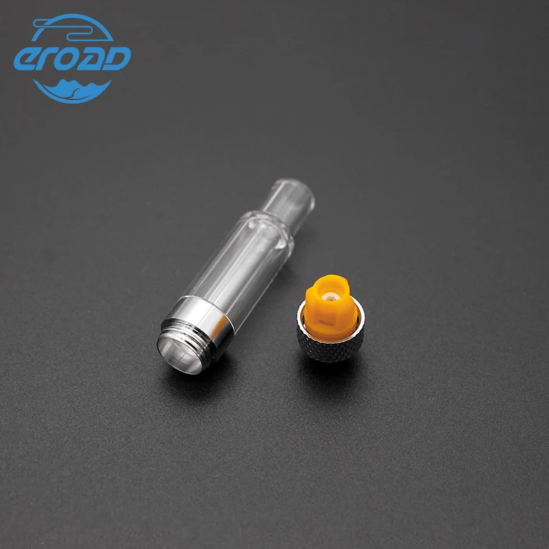 Eroad Custom Private LOGO Full Glass Atomizer Cbd Ceramic Cbd Oil Cartridge