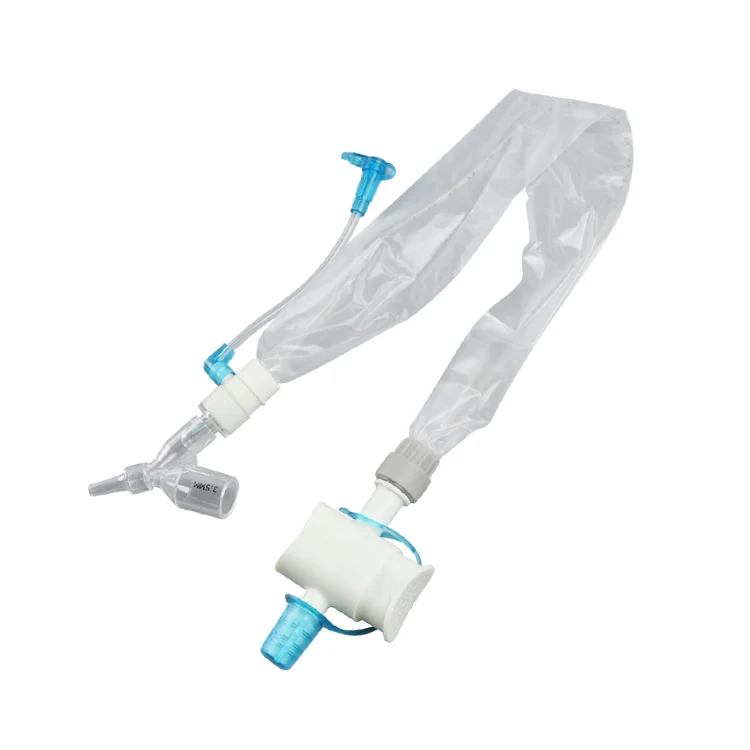 CE ISO Certificated Infant Disposable Medical PVC Sterile Closed Suction Tube Closed Suction